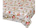 Tovaglia Pasqua - 120X140 Cm - Beige,Verde,Rosso
