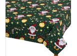 Tovaglia Natale - 70X70 Cm - Verde