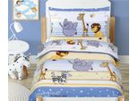 Biancheria Da Letto In Cotone Per Bambini - Blu - 100X135, 45X60