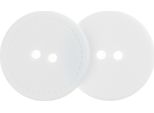 Pulsante - Set Di 3 - Diametro 35 Mm - Bianco
