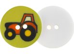 Pulsante - Set Di 6 - Diametro 15 Mm - Verde,Nero,Rosso
