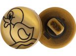 Bottone - Set Di 6 - Diametro 15 Mm - Oro