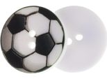 Bottone - Set Di 6 - Diametro 15 Mm - Bianco