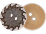 Pulsante - Set Di 3 - Diametro 23 Mm - Beige,Bianco