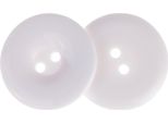 Pulsante - Set Di 3 - Diametro 25 Mm - Bianco
