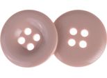 Bottone - Set Di 3 - Diametro 25 Mm - Rosa Antico