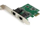 Startech.Com Adattatore Rete Ethernet Gigabit Pcie 2 Porte RJ45 1Gbps