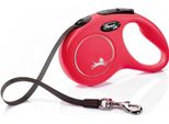 Flexi New Classic S Gurt 5 M Rot