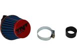 Filtro Aria Tnt A Maglia D'acciaio Rosso, Angolato A 90 Gradi, Attacco 28 / 35 Mm