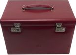 Windrose Scatola Di Gioielli Merino Jewel Boxes Red Rosso
