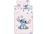 Lilo & Stitch Disney In Cotone, Copripiumino 140X200 Cm Con Federa 70X90 Cm