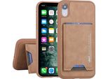 Uniq Accessory Apple Iphone Xr Brown Custodia Posteriore - Portacarte