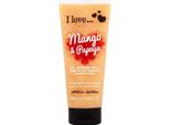 I Love, Originals, Mango & Papaya, Exfoliating, Shower Gel, For All Skin Types, 200 Ml