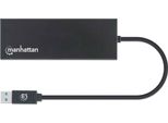 Manhattan 152846 Manhattan USB3.2 Gen1 USB-A Auf Dual-Monitor Multi-Adapter