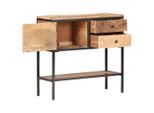 Vidaxl Credenza 85X30X80 Cm Legno Di Mango Grezzo