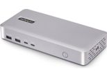 Startech.Com Docking Station USB4, USB-C 40Gbps, Doppio Video Hdmi, Fino A 2X 4K 60Hz 4:4:4 (Rgb) O 2X 4K 120Hz 4:2:2, Dock Multi Monitor, 6X Usb, 2,5Gbe, 100W Pd