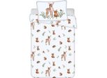 Biancheria Da Letto Animali Della Foresta Baby 100X135, 40X60 Cm