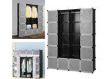 Fiqops Armadio Sistema Di Scaffalatura Creatività Armadio Stoccaggio Fai Da Te Bagno Scaffale Mensola 20 Cubi