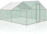 Pollaio Wolketon Pollaio Voliera Ruspante Recinto Per Animali Piccolo Pollaio Pollaio Pollame 3X4X2M