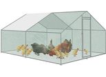 Pollaio Wolketon Pollaio Voliera Ruspante Recinto Per Animali Piccolo Pollaio Pollaio Pollame 3X4X2M