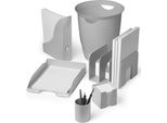 Portamatite In Plastica Eco Riciclata 80X100Mm Grigio Confezione Da 6