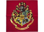 Harry Potter - Tappeto, Stemma Di Hogwarts AG688 (Taglia Unica) (Borgogna/Giallo)