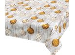 Tovaglia Natale - 120X140 Cm - Oro,Grigio