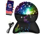 Proiettore Stella Luce Notturna Stella Led Altoparlante Bluetooth Usb Proiettore