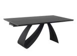 Tavolo Da Pranzo Pieghevole Helio - 160X90, Nero