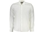 Camicia Da Uomo Biologica Con Ricamo E Collo Italiano : Taglia - L Taglia: L