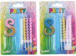 Candela Party Numero 8 + 4Pz Candele