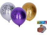 Pallone Gonfiabile 30 Cm - Set Di 5, Animali Cromati