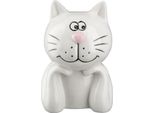 Gilde Spardose, Katze, "Mietze"", Porzellan, Weiß, Ve 6, L. 9 Cm, B. 8 Cm, H. 12 Cm"