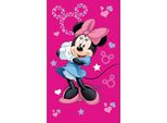 Jerry Fabrics Asciugamano Per Bambini Minnie Pink 05 Cotone - Terry, 50/30 Cm