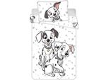 Disney 101 Dalmati Biancheria Da Letto Per Bambini Biancheria Da Letto Per Bambini Cani, Motivo Film, Piumone 100 X 135 Cm + Cuscino 40 X 60 Cm 100% Cotone