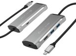 J5Create JCD392-N 4K60 Elite USB-C® 10Gbps Dock Da Viaggio - Cablato - Usb 3.2 Gen 1 (3.1 Gen 1) Type-C - 100 W - 10,