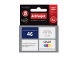 Activejet AH-46CR Ink (Replacement For Hp 46 CZ638AA; Premium; 21 Ml; Color)