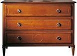 Mobili Italiani Armadio Alto Con Cassetti Credenza Cassettiera Legno Nuova Cassettiera