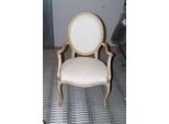Sala Da Pranzo Poltrona Beige Oro Legno Sala Da Pranzo Mobili Sedie Soggiorno Sedia Nuovo