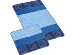 Banya Set 60X100 + 60X50 Cm - Senza Foro - Set 60X100, 60X50 Cm - Blu