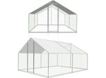 Tolletour Recinto Per Polli Ruspanti 3X4X2M - Pollaio In Metallo 12 M² Con Porta E Serratura