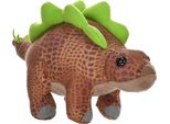 Wild Republic Stegosaurus Marrone/Verde, Dinosauro Di Peluche Da 13 Cm