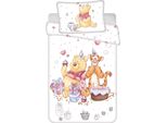 Winnie The Pooh Festa Di Compleanno Bettbezug 135 X 100 Cm - Baumwolle