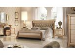 Letto 2X Comodino Design Camera Da Letto 3 Pezzi Classico Lusso Set Letto Mobili