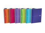 5X Quaderno Universitario Oxford 100101864 "I Miei Colori"", Din A4, A Scacchi, 90 Fogli"