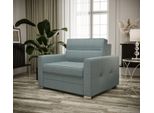 Relax Tessuto Tessuto Salotto Televisione 1 Posto Poltrona Design Sedia Imbottitura Club Nuovo