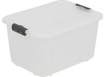 Branq Velur 16L Contenitore Di Stoccaggio Con Coperchio Trasparente