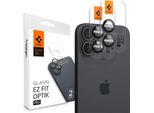 Spigen Iphone 17 / 16 Plus Glas.Tr Ez Fit Optik Pro Pellicola Protettiva Per Obiettivo, Confezione Da 2 - Nero