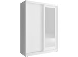 Armadio 150 Cm Armadio A Muro Armadio Scorrevole Porte Di Stoccaggio Camera Da Letto Lusso Alaska