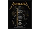 Metallica - Chitarra - Toppa "Hetfield"" - Poliestere RO8047 (Taglia Unica) (Nero/Oro)"